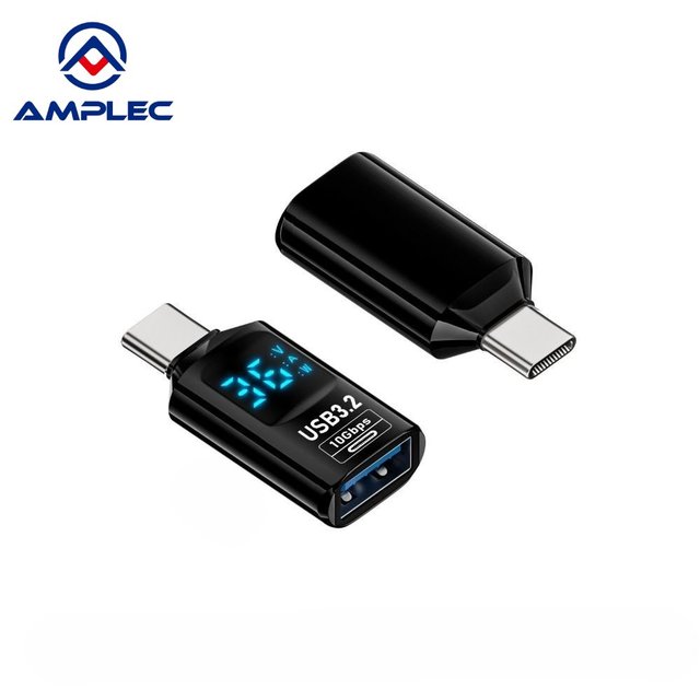USB C OTG Adapter USB3.2, Type C to USB Data Transfer Charging Adapter 10Gbps USB Female to Type C Male Connector