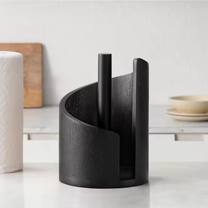 Boîte de rangement pour papier <span class=keywords><strong>essuie</strong></span>-<span class=keywords><strong>tout</strong></span> de cuisine, design moderne, <span class=keywords><strong>porte</strong></span>-serviettes en <span class=keywords><strong>bois</strong></span> décoratif pour table à manger, comptoir - Product Image 2