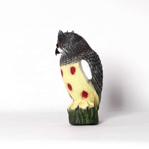 Haierc Effaroucheur d'oiseaux réaliste en plastique, forme Aigle Hibou, pour le contrôle des oiseaux - Product Image 1