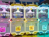 Machine de jeu à gagner des pièces, jouet d'arcade, machine distributrice de clips, machine à clips lapin spatial
