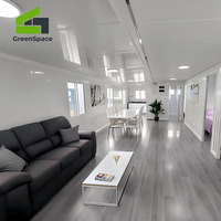 Conteneur maritime préfabriqué pliable de luxe, extensible et portable, pour hôtel, villa, café, bar à café, station de restauration écologique