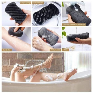 Thân Thiện Với Môi Hữu Cơ Tắm Bọt Biển Konjac Phun Tắm Scrubber Nhẹ nhàng Tẩy Tế Bào Chết Cơ Thể Chà Miếng Bọt Biển Làm Sạch Da Vẻ Đẹp Miếng Bọt Biển - Product Image 6