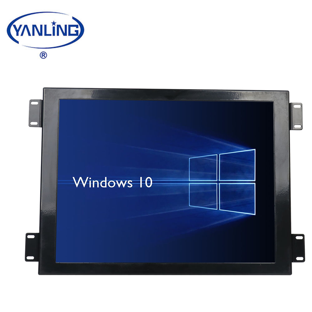Дешевый 15 ''сенсорный экран компьютера Intel J1900 Quad Core все в одном ПК с вентилятором для промышленной автоматизации