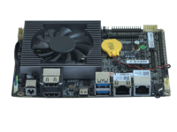 Paket Motherboard Mini 3,5 inci Generasi ke-13 Core I5 Dual HDMI 4K Type-C M.2 12V~24V Tegangan Lebar Watchdog Industrial Embedded