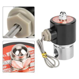 วาล์วโซลินอยด์ควบคุมน้ำและแก๊ส COVNA ขนาด 1/2 นิ้ว 12V 220V แบบปิดปกติ ทำจากสแตนเลสสตีล - Product Image 4