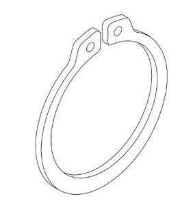 Pièce à anneau élastique pour tracteur JD Composant de remplacement durable à haute résistance Numéro de pièce 40M7084 pour sécurisé - Product Image 2