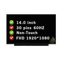 Pantalla IPS FHD de 14 Pulgadas B140HAN05.7 N140HCG-GQ2 NE140FHM-N61 para Laptop X1 Carbon de 7ª/8ª Generación - 1 Año de Garantía