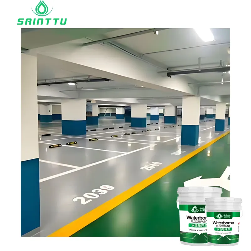 Factory Customised Environmentally Friendly Quick-Drying Indoor And Outdoor Floor Paint Water-Based Epoxy Floor Paint