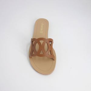 Vente en gros de pantoufles pour femmes de qualité supérieure, chaussures plates décontractées pour adultes, sandales pour femmes - Product Image 2