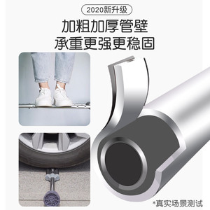 Béquilles sous-bras Hengfukang en alliage d'aluminium, réglables de 128 à 148 cm, pour personnes âgées et jeunes, pour la marche. - Product Image 4