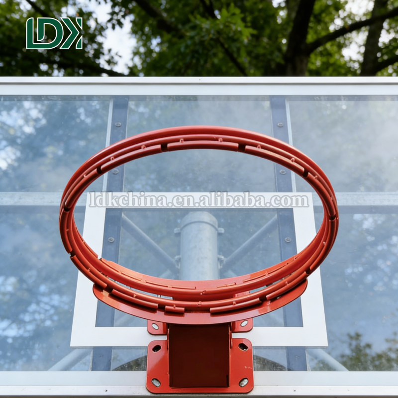 LDK Portable Basketball Rim Durable Basketball Ring Heavy Duty ...