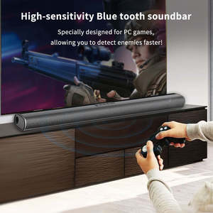 Barra de Sonido Inalámbrica Bluetooth para TV, Sonido Envolvente Estéreo y Adaptador, Calidad de Audio Superior para Cine en Casa - Product Image 5
