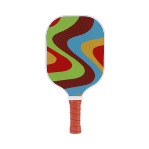 Juego de palas de pickleball de 13,4 mm de fibra de vidrio antideslizantes para entrenamiento con bolsa y pelotas - Product Image 2