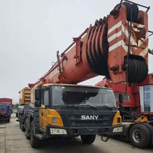 Low Working Hour Used Sany 160 Ton All Terrain Truck <b>Crane</b>, High Efficiency Heavy Lifting Construction Machinery - Product Image 1