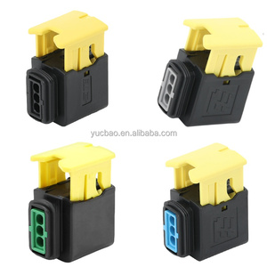 Presa per Auto Auto a <span class=keywords><strong>3</strong></span> Pin maschio/femmina impermeabile connettore per Auto contatto in rame 1/<span class=keywords><strong>2</strong></span>/<span class=keywords><strong>3</strong></span>/4 -1418448-1 - Product Image 1