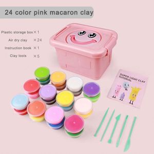 Factory Home Direct Sale Ultralight Clay 24 Color Suit Children Diy Toys Plasticine Clay - Product Image 5