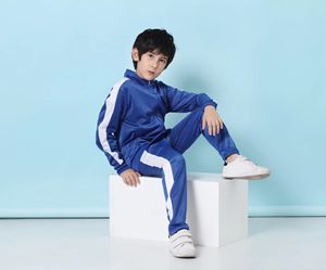 Custom Oranje Blauw Rood Voetbal Trainingskleding Uniformen Kinderen Jongens Polyester Trainingspakken Pak Mannen Trainingsset Kinderen - Product Image 3