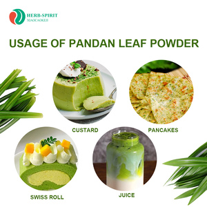 Травяной спирт, свежий лиофилизированный премиум порошок листьев пандана, водорастворимый растительный порошок без добавки - Product Image 2