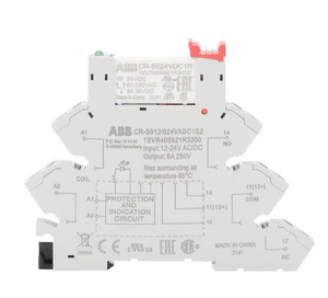 Relé de interfaz enchufable delgado CR-S024VADC1CRZ con zócalo, bobina de 24 V, 1 C/O SPDT 6 A / 250 V CA, terminales de resorte - Product Image 2