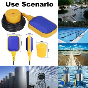Einfach zu installieren der Kunststoffsc halter des mechanischen Schwimmer füllstand sensors für die Steuerung der Wasserpumpe in Abwasser anwendungen - Product Image 2