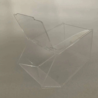 Conteneur à bonbons en acrylique transparent empilable personnalisé-Boîte à chocolat en gros Distributeur de bonbons