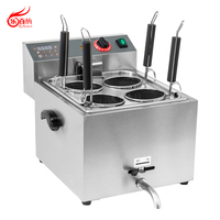 Cuiseur à pâtes électrique commercial en acier inoxydable 10L à 4 trous (DF-BP)