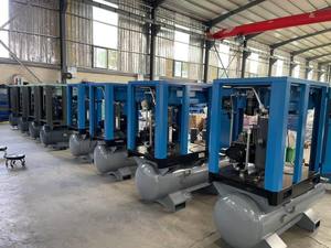 Compresseur d'air à vitesse variable pour la fabrication industrielle avec moteur haute efficacité et système de traitement d'air intégré intelligent - Product Image 3