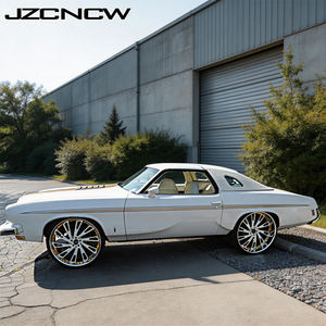 JZCNCW Juego de 3 Ruedas de 5X115mm, Llantas de 20, 22, 24, 26, 28, 30 Pulgadas, Ruedas Forjadas de Perfil Bajo para Automóviles de Pasajeros - Product Image 5