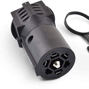7 à 4 Voies 5 Voies Remorque Lumière <span class=keywords><strong>Adaptateur</strong></span> de <span class=keywords><strong>Prise</strong></span>, 7 broches Rondes à 4 Broches 5 Broches Plat Lame de Remorque de Bateau de RV Connecteur - Product Image 1