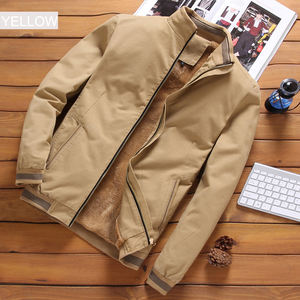 Veste Parka à col montant vestes et manteaux épais et solides Parkas d'hiver pour hommes M-5XL veste d'hiver pour hommes - Product Image 2