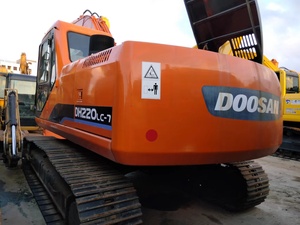 Excavadora de cadenas usada DOOSAN DH220LC-7 de 22 toneladas, maquinaria de construcción multifuncional, dh150lc, DH300LC-7 - Product Image 6