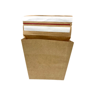 Tùy chỉnh in thân thiện với môi chuyển phát nhanh gói phân hủy sinh học kraft giấy bưu phẩm Túi các tông phong bì cho quần áo vận chuyển carton - Product Image 5