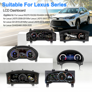 หน้าจอแสดงผล Navihua สำหรับ Lexus GX400/GX460 ปี 2010-2016 อัพเกรดหน้าปัด LCD แสดงความเร็วอัตโนมัติ ระบบ Linux รองรับ Carplay ชุดหน้าปัดดิจิตอล - Product Image 5