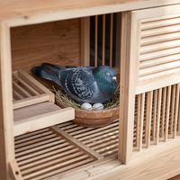 Cage à oiseaux simple en plastique CT, portable, vue à 360 degrés, modèle pour petites races, plateau solide en plastique de 45 cm, motif peau de tigre