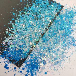 Poudre PET pailletée série magique personnalisée en gros d'usine pour Nail Art et décorations de Noël Commande minimum 1kg - Product Image 6