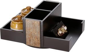 Organisateur de rangement en bois le plus vendu pour bureau, maquillage, papeterie et usage domestique, disponible au prix d'exportation - Product Image 5