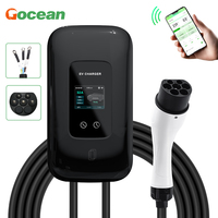 Borne de recharge murale AC pour véhicules électriques Type 2 7kW 11kW 22kW – Station de charge rapide pour voitures électriques