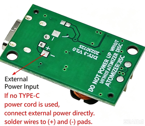 โมดูลเครื่องเพิ่มความชื้นแบบอิเล็กทรอนิกส์ DIY โมดูลสเปรย์ USB แผ่นอะตอมไมซ์ แผงวงจรรวม อุปกรณ์ทดลอง DIY - Product Image 4