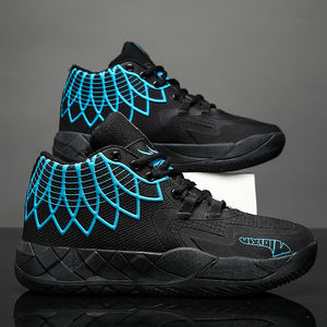 MB.01 Queen City Men's <strong>Basketball</strong> <strong>Shoes</strong> High-Cut Junior <strong>Outdoor</strong> Athletic Ultra Lightweight Thick Soles Walking <strong>Shoes</strong> - Product Image 4