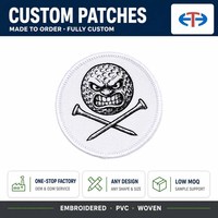Patchs brodés personnalisés de haute qualité, appliques brodées pour vêtements, logo de marque, patch personnalisé à thermocoller