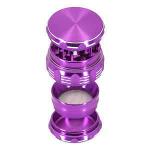 <span class=keywords><strong>Shiru</strong></span> broyeur d'herbes 52mm broyeur de tabac en métal en alliage de Zinc broyeur d'épices sèches Machine accessoires pour fumer en gros - Product Image 6