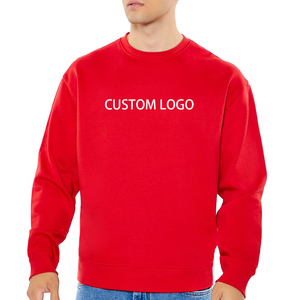 Sudaderas Personalizadas con Cuello Redondo para Hombre, de Alta Calidad, Corte Holgado, Bordado 3D, Forro Grueso, Logotipo Personalizado de Fábrica - Product Image 1
