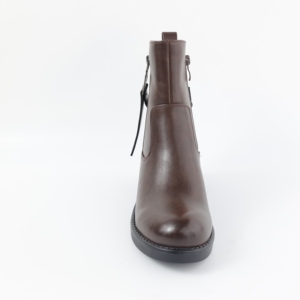 <span class=keywords><strong>Bottines</strong></span> confortables en PU élastique pour femmes, 4 couleurs plus foncées, motif uni, hauteur accrue, classique, fabriqué en Chine - Product Image 2