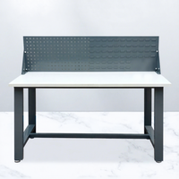 Banc de travail industriel robuste antistatique pour atelier avec rangement d'outils Banc de travail d'atelier personnalisable OEM