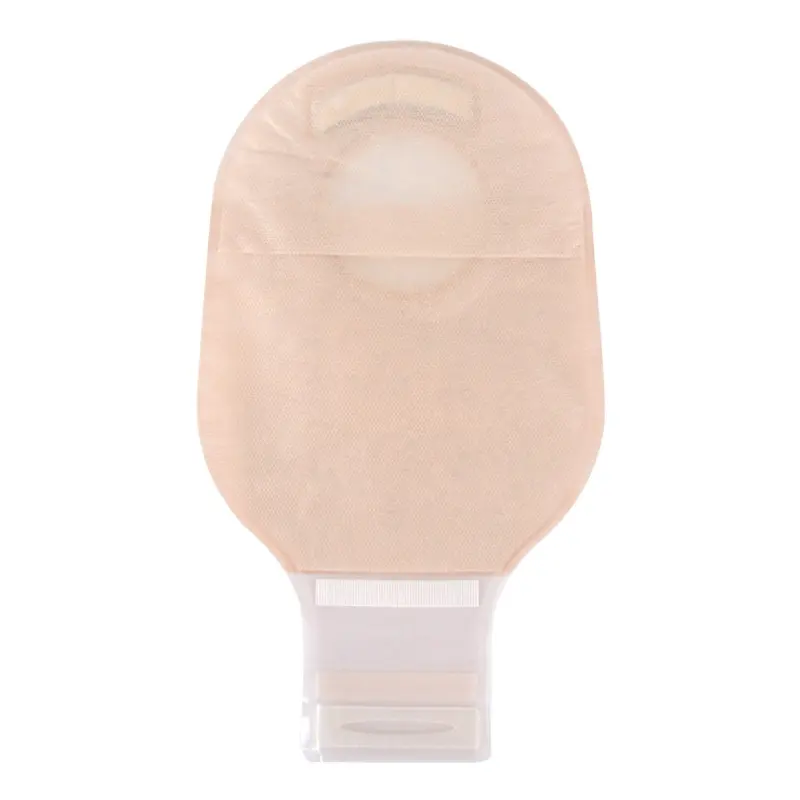 Two Pieces Medical System Disposable Colostomia Colostomy Ileostomy Bags With Drainable Pouch For Ostomy Supplies