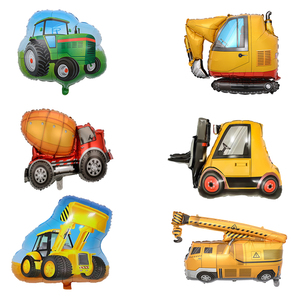 Ventes en gros de ballons de véhicules de dessins animés et de ballons en feuille métallique pour décorations de fêtes d'enfants - Product Image 1