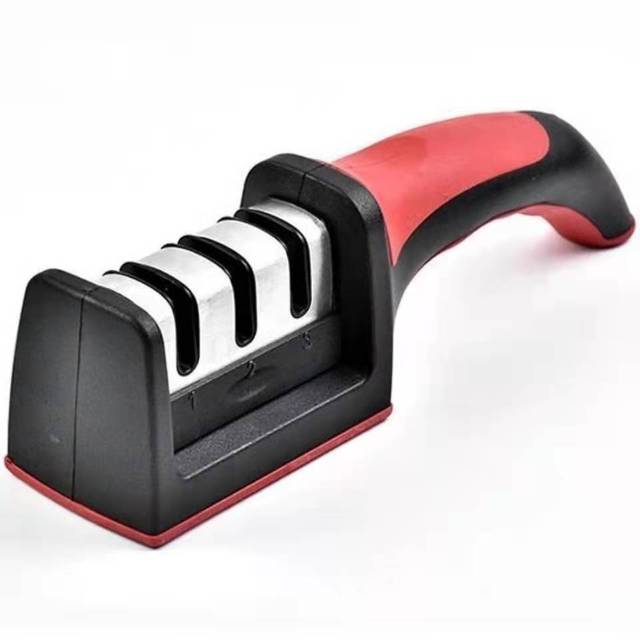 New Design Professional Kitchen Accessory Gadget Portable Kitchen Tools Manual Multi-functional Quick Knife Sharpener