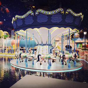 Parque Infantil de fibra de vidrio con temática de circo, equipo de parque de atracciones para interiores - Product Image 5