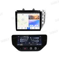 Radio para Auto de 10 Pulgadas con Volante a la Derecha para Maserati GranTurismo GT GC 2007-2017, Android 12, Carplay, GPS, Reproductor Multimedia, Panel de Aire Acondicionado, Plateado NEGRO