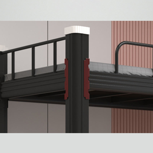 Cama de Metal Moderna Zunjiang para Hotéis, Escolas, Hospitais, Apartamentos e Uso em Dormitórios - Product Image 3